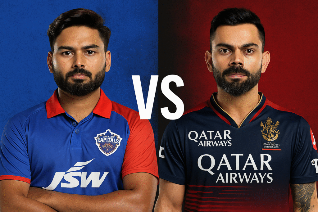DC vs RCB 2025: Full Match Preview, Head-to-Head, Key Players & Prediction