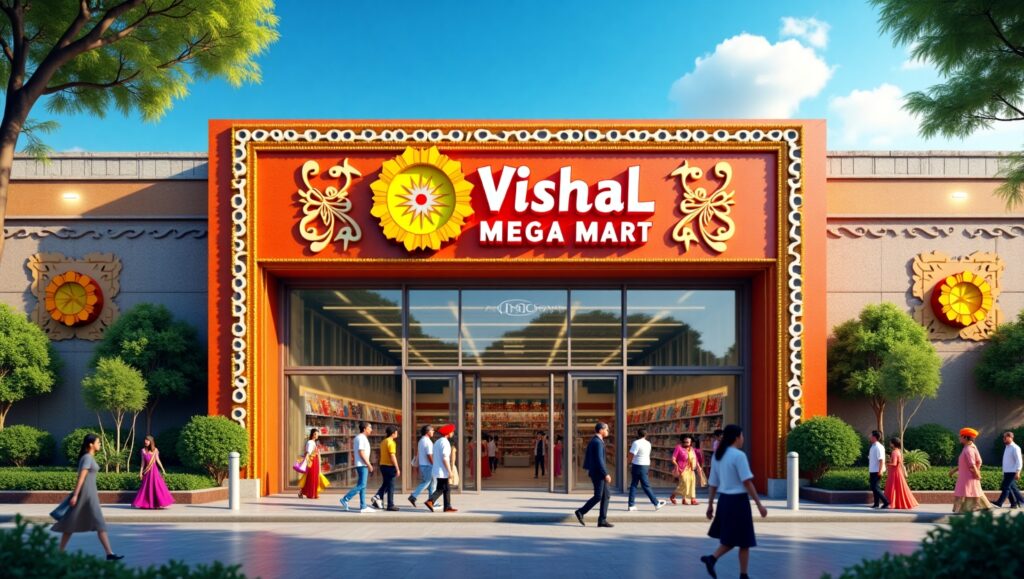 vishal mega mart share price