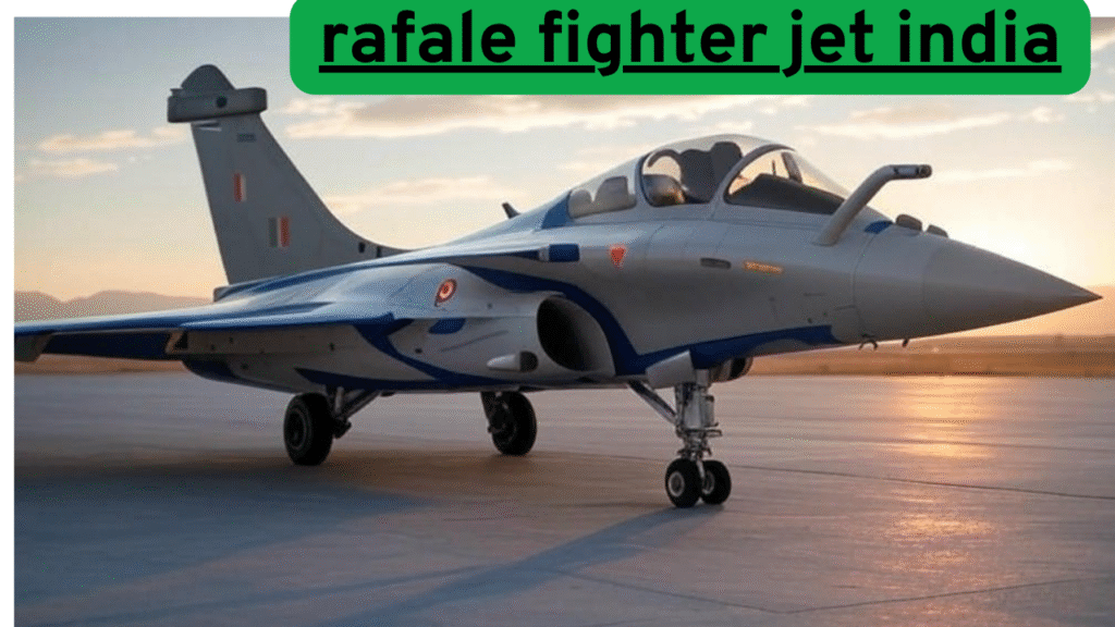 rafale fighter jet india