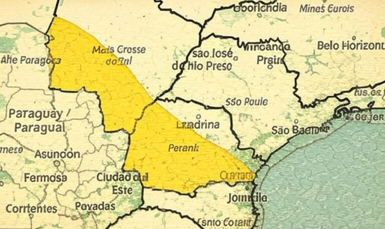 alerta amarelo:
