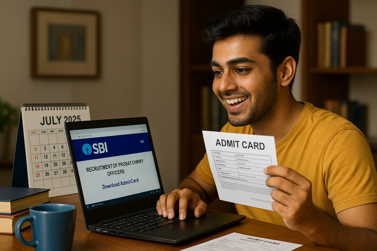 SBI PO admit card 2025 now available at sbi.co.in: Click here for the direct link to download hall tickets.