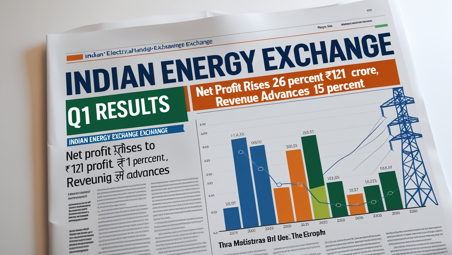 Indian Energy Exchange Q1 results: Net profit increases by 26% to ₹121 crore, revenue grows by 15%