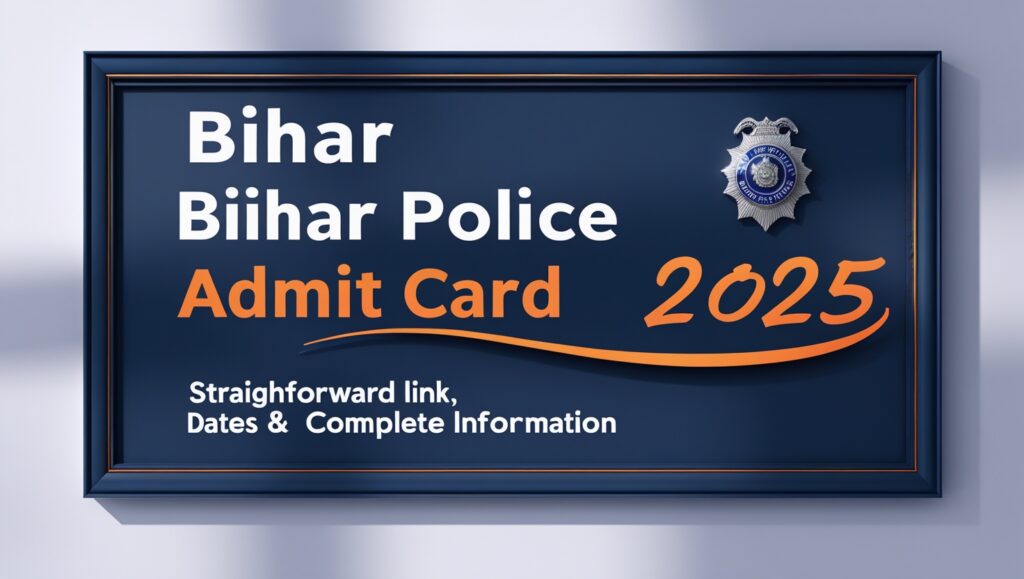 bihar police admit card