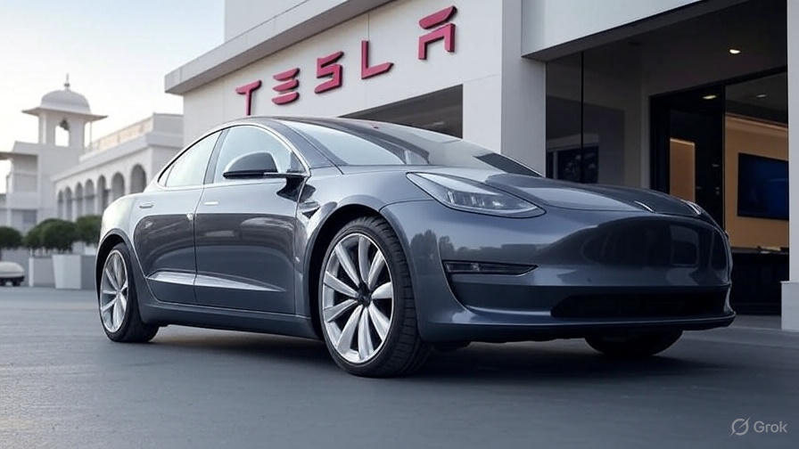 tesla price in india