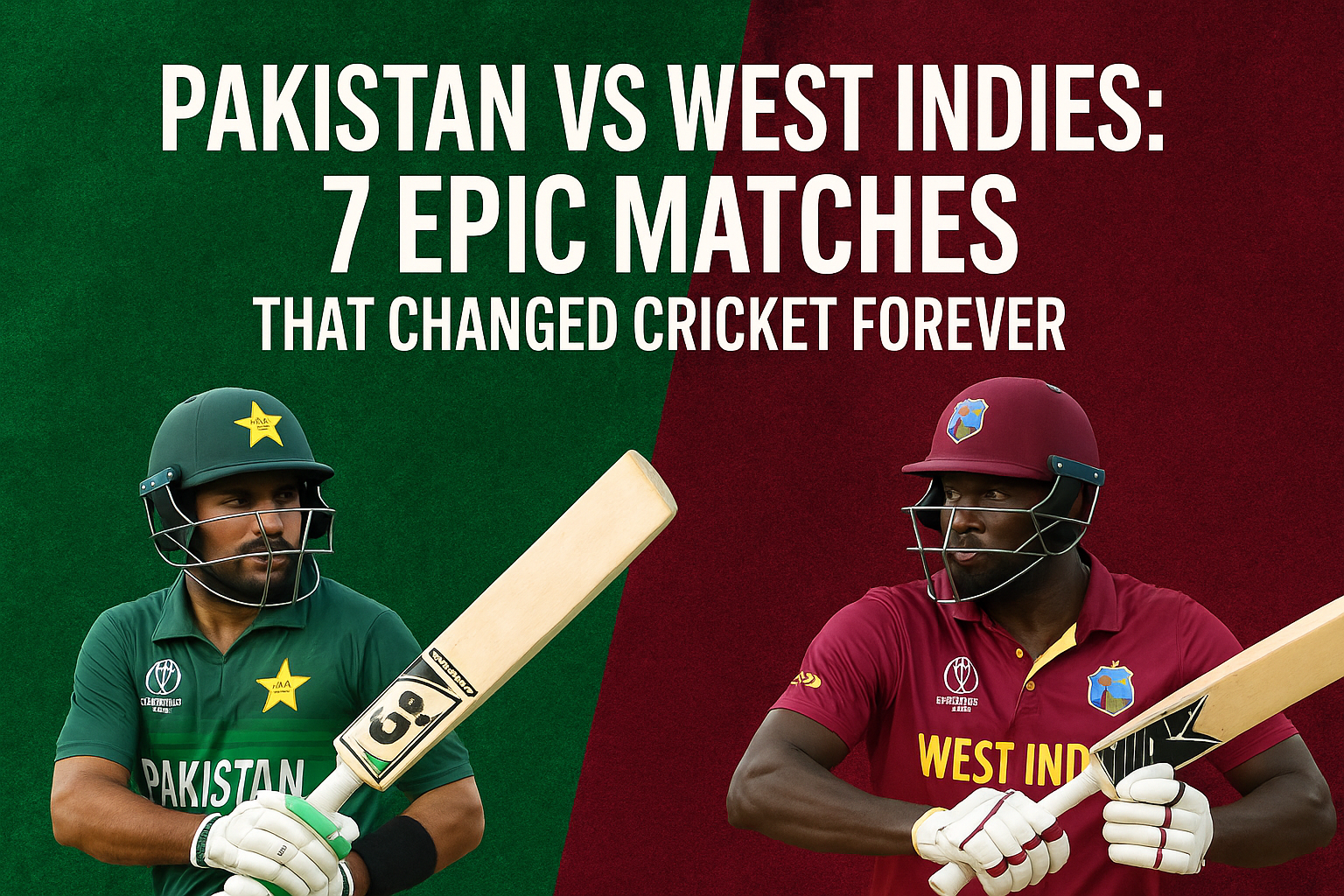 Pakistan vs West Indies – More Than Just Cricket