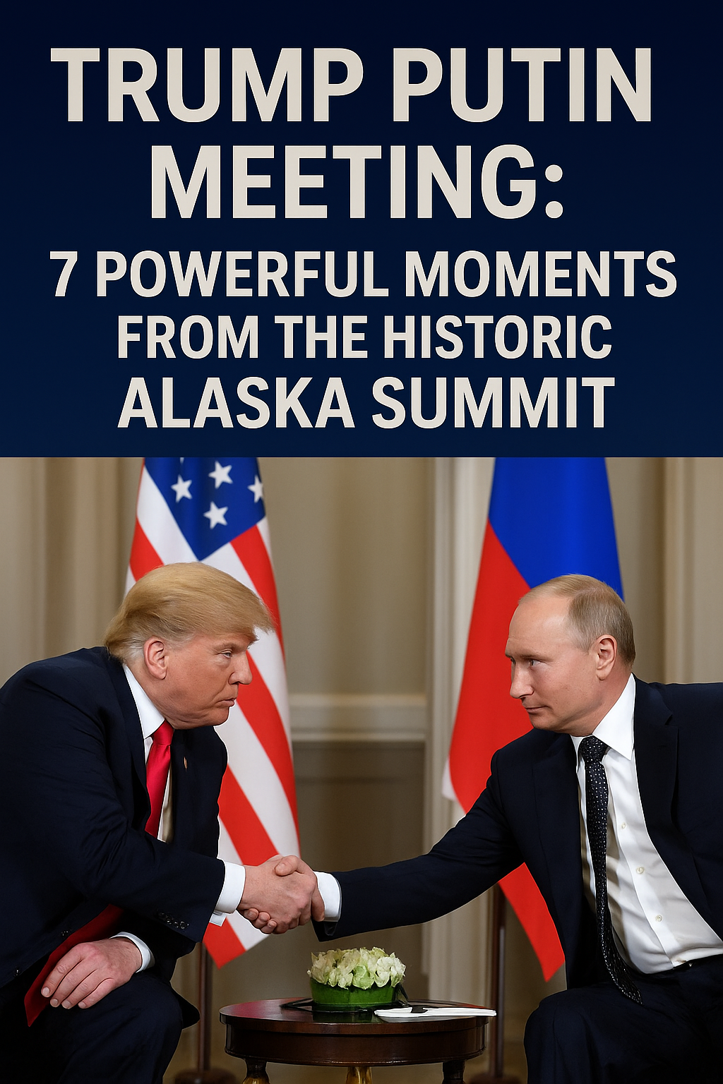 Everything Matched Body For Body, Gun For Gun: Trump-Putin Alaska Summit