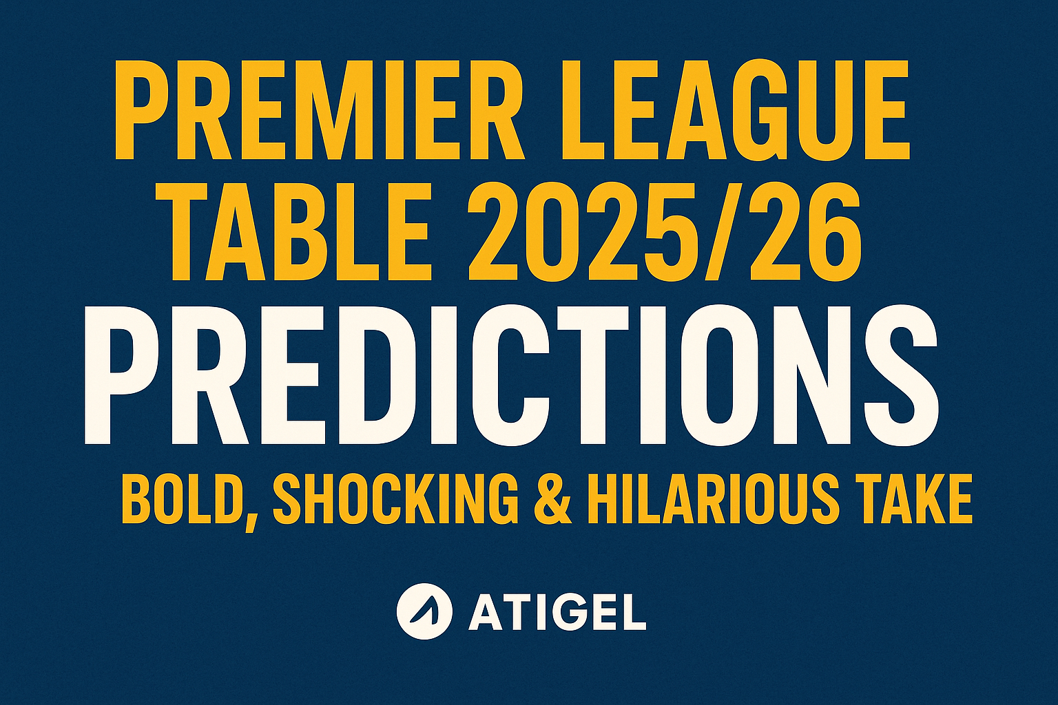 premier league table