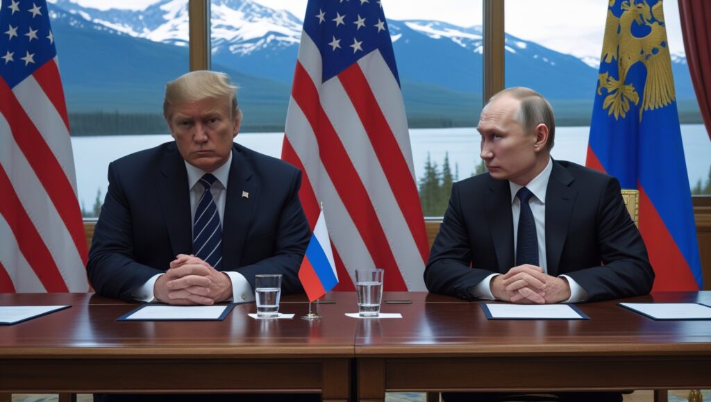 Everything Matched Body For Body, Gun For Gun: Trump-Putin Alaska Summit